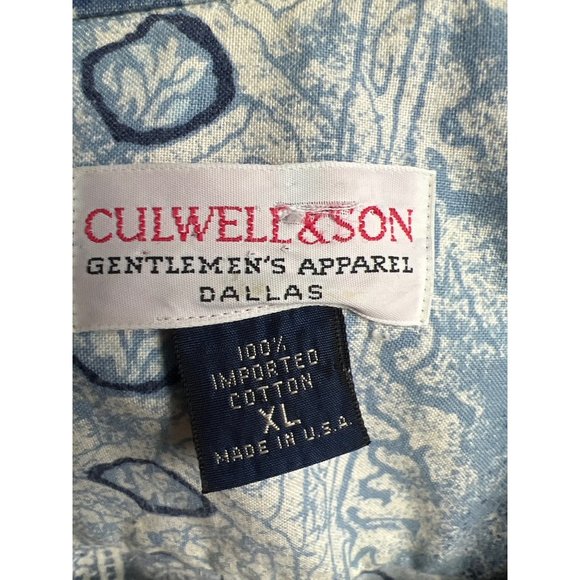 Cauldwell & Son Men's Short Sleeve Button Down Shirt - Picture 5 of 5